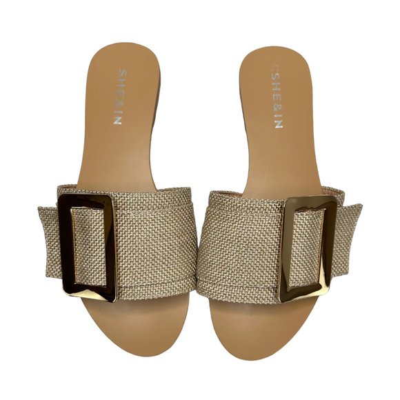 Shein Canvas Slide Sandal (6.5) - Picture 4 of 15